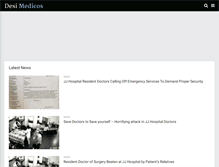 Tablet Screenshot of desimedicos.com